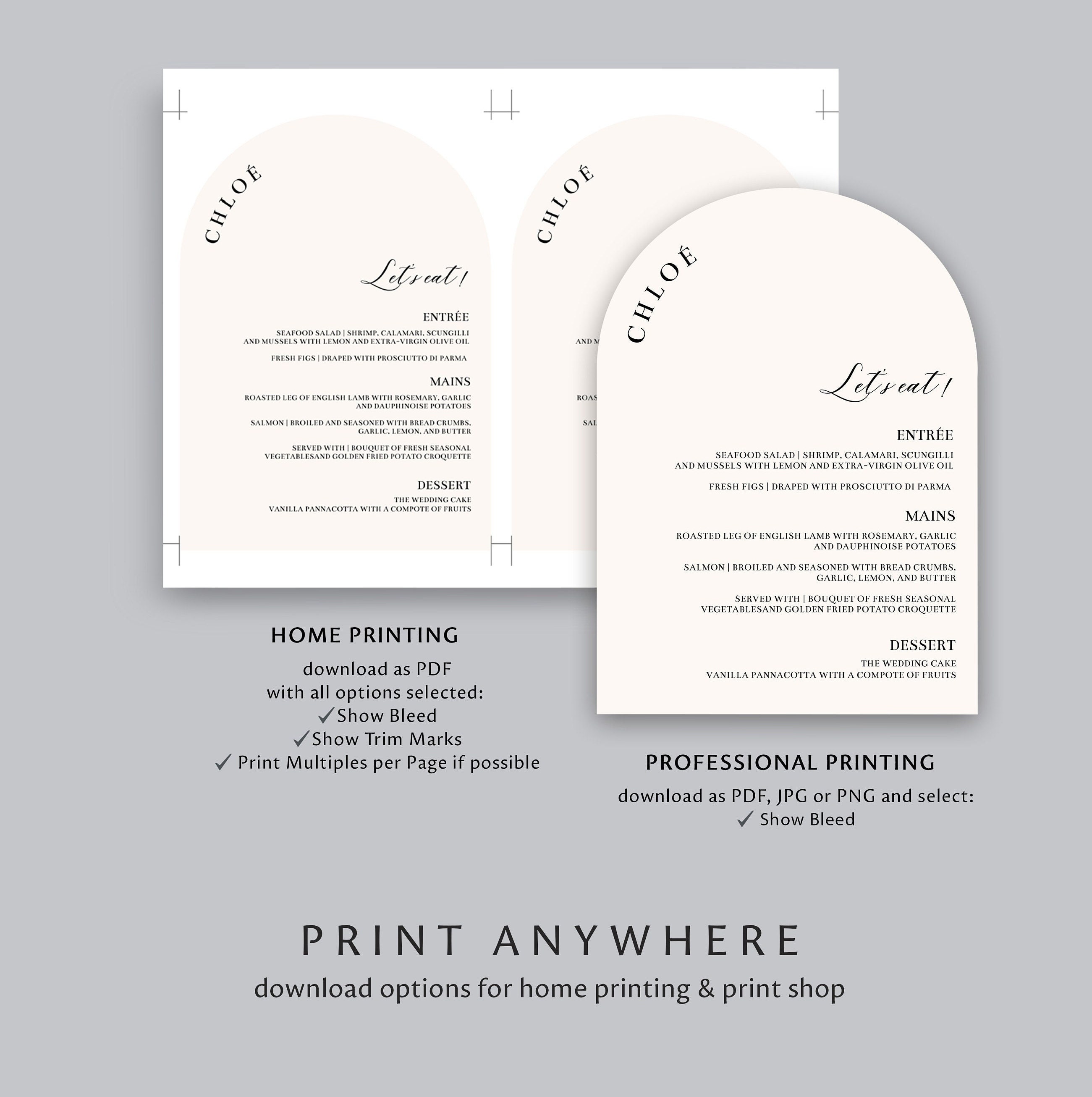 Arched Wedding Bundle, Arch Wedding Stationary, Instant Download, #CHLOE - image 8