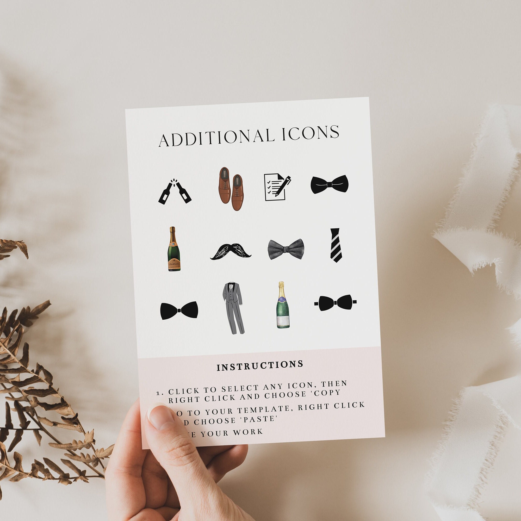 Newspaper Groomsmen Proposal Template, Suit Up Card (Canva, Instant Download) - image 5