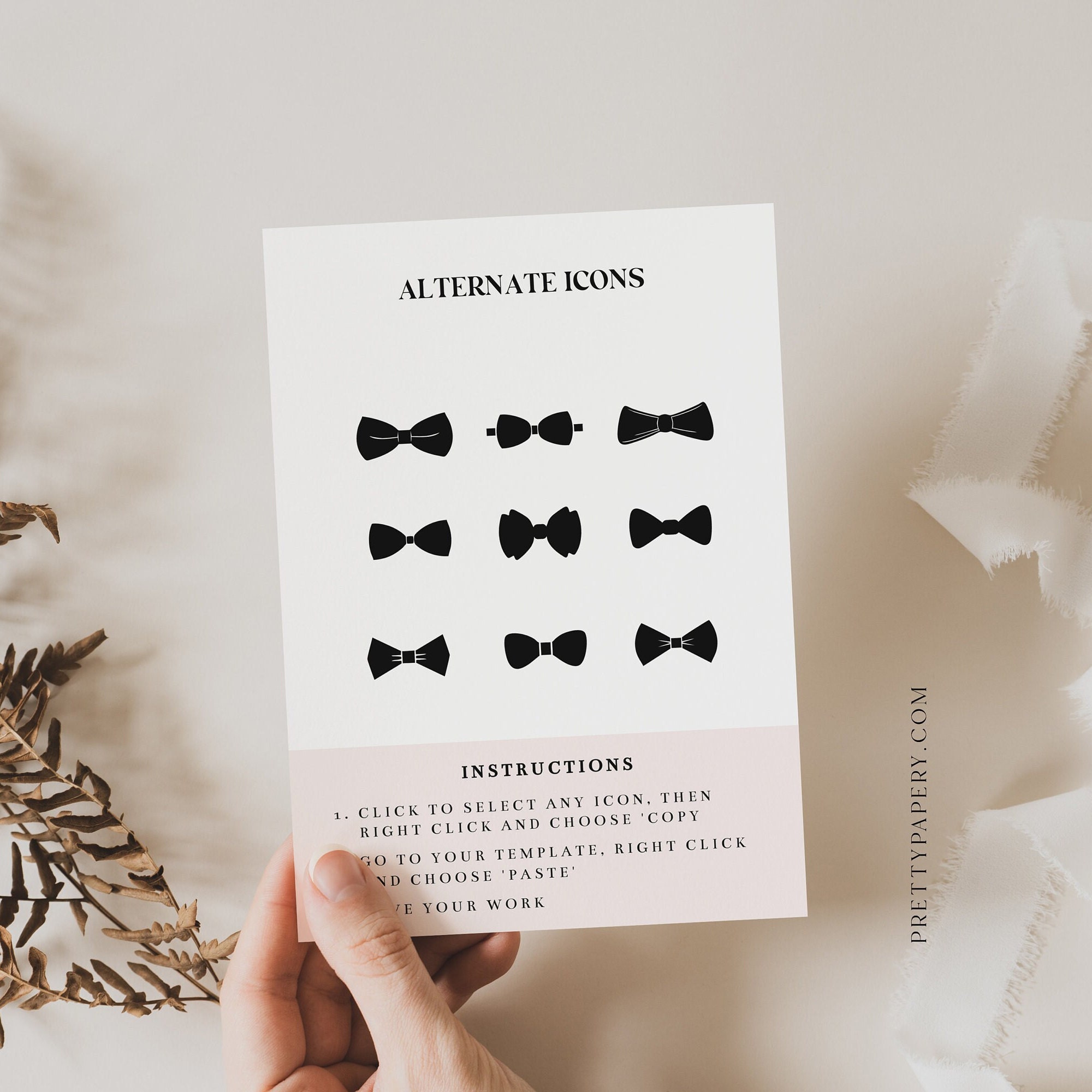 Elegant Officiant Proposal Card Template, Canva Editable (Instant Download) - image 5